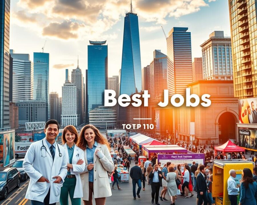 Quais são os 10 melhores empregos?