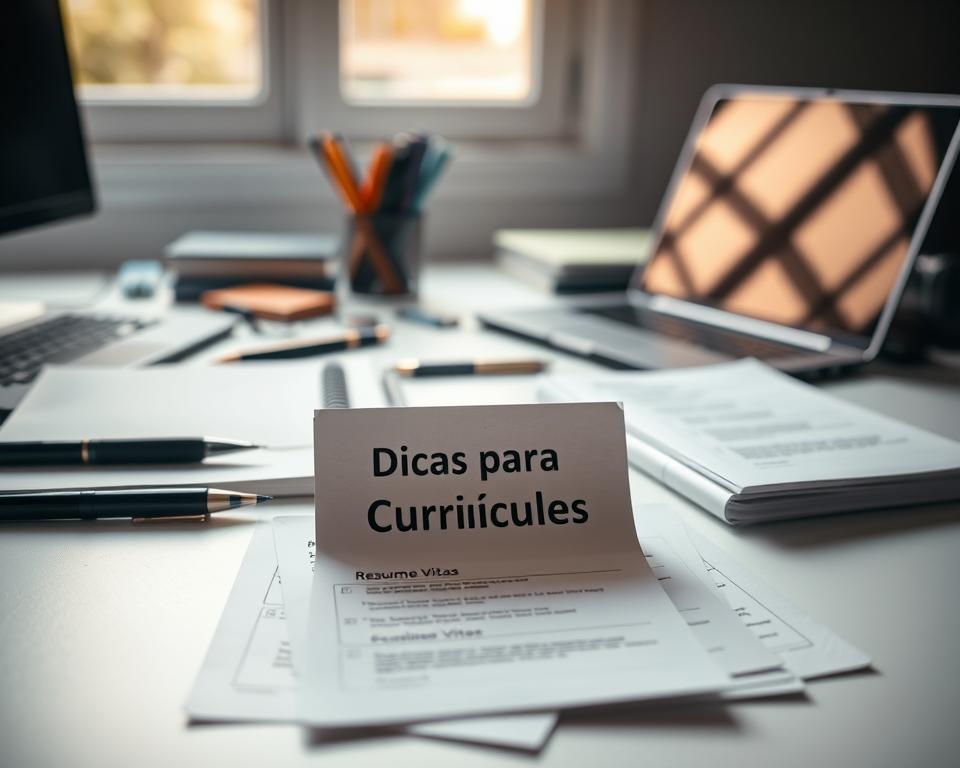 dicas para currículos